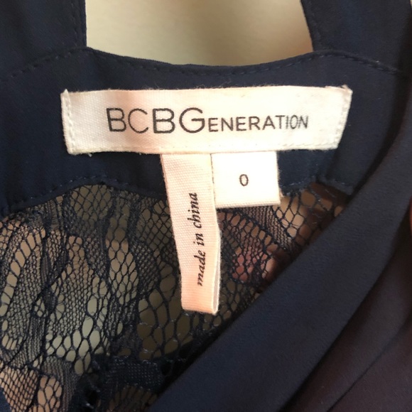 BCBG Navy Blue Formal Dress - Picture 2 of 4